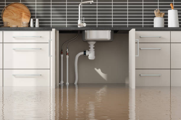 Water damage restoration process in Milmay, NJ
